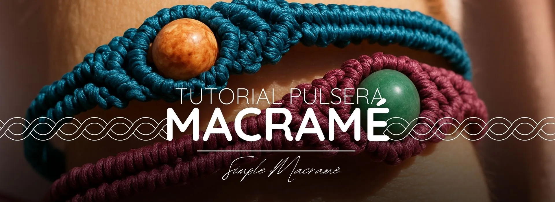 Simple Macrame Tutorial Pulsera Macrame