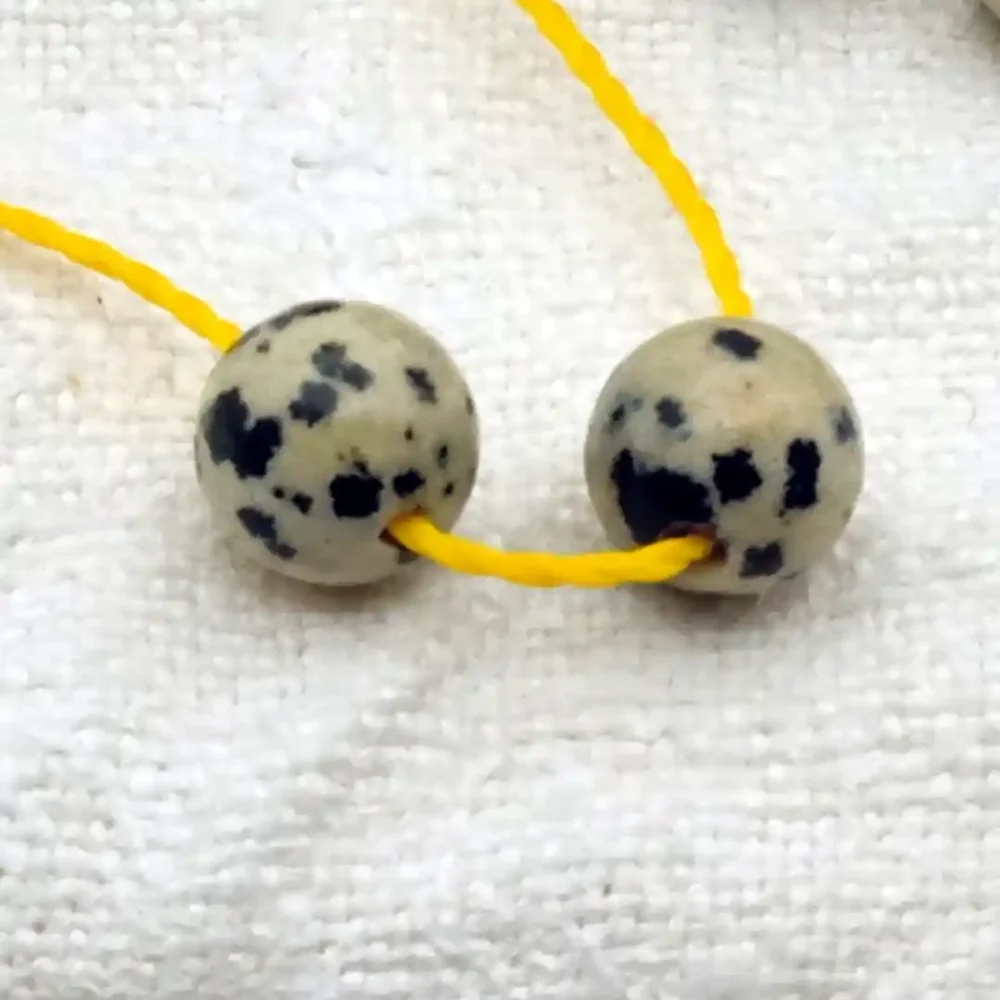 Perles Disque En Nacre Naturelle 15 Mm - Lot De 25 - Fil Jaune Miel - Abalorios